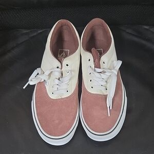 Vans Brown and Cream Casual Sneakers